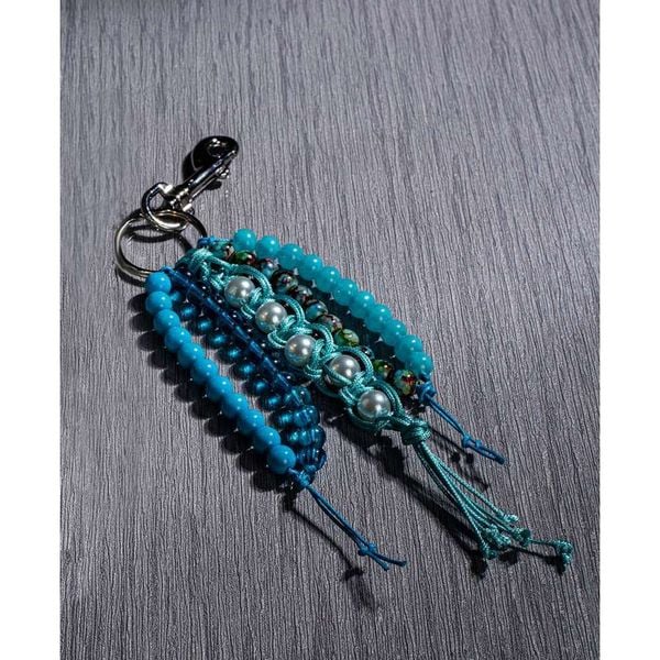Produktbild: Glasperlen-Schmuckset t&uuml;rkis/gr&uuml;n sortiert