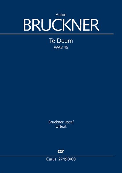 Produktbild: Te Deum (Klavierauszug)
