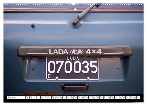 Produktbild: LADA NIVA - Russlands Dauer-L&auml;ufer (Wandkalender 2026 DIN A2 quer), CALVENDO Monatskalender