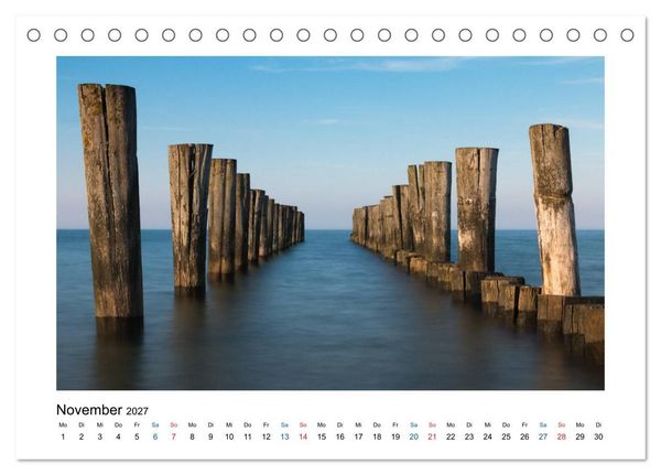 Produktbild: Mehr vom Meer: Sehnsuchtskalender f&uuml;r Ostseeliebhaber (Tischkalender 2027 DIN A5 quer), CALVENDO Monatskalender