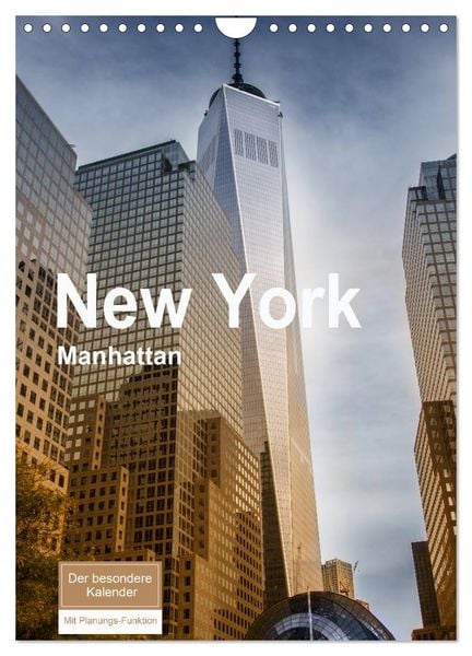 Produktbild: New York - Manhattan (Wandkalender 2026 DIN A4 hoch), CALVENDO Monatskalender