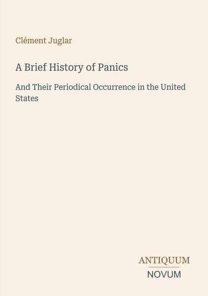 Produktbild: A Brief History of Panics