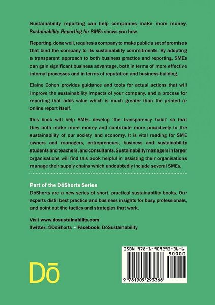 Produktbild: Sustainability Reporting for SMEs
