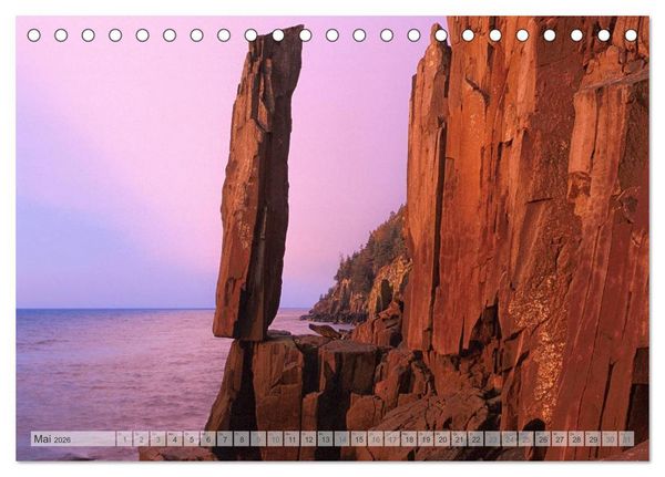 Produktbild: KANADA Christian Heeb (Tischkalender 2026 DIN A5 quer), CALVENDO Monatskalender