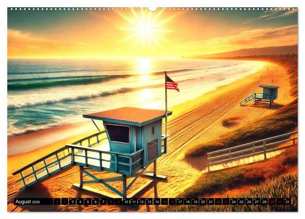 Produktbild: USA - Der amerikanische Geist (Wandkalender 2026 DIN A2 quer), CALVENDO Monatskalender