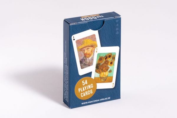 Produktbild: Kartenspiel Vincent van Gogh. 54 Spielkarten mit 53 Van-Gogh-Motiven
