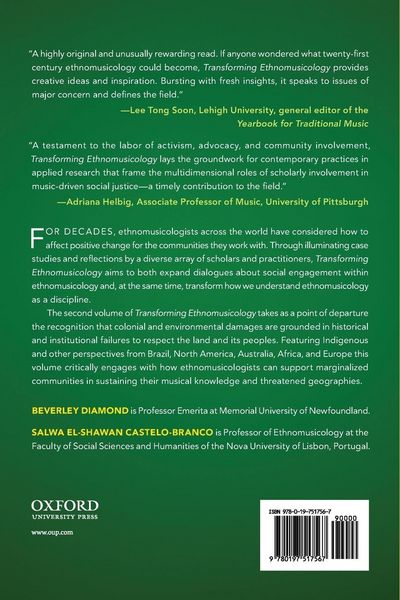 Produktbild: Transforming Ethnomusicology Volume II