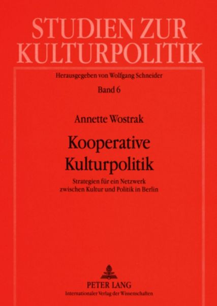 Produktbild: Kooperative Kulturpolitik