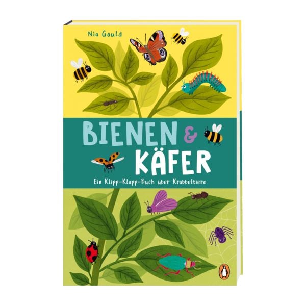 Produktbild: Bienen & K&auml;fer &ndash; Ein Klipp-Klapp-Buch &uuml;ber Krabbeltiere