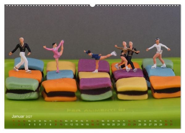 Produktbild: Das geheime Leben von Miniatur-Figuren (Wandkalender 2027 DIN A2 quer), CALVENDO Monatskalender