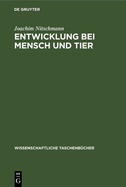 Produktbild: Entwicklung bei Mensch und Tier