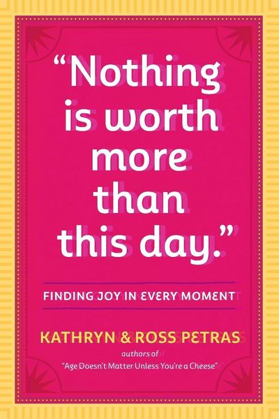 Produktbild: Nothing Is Worth More Than This Day.
