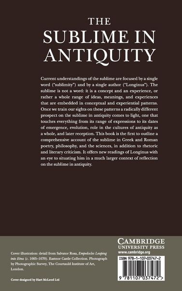 Produktbild: The Sublime in Antiquity