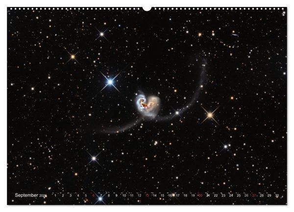 Produktbild: Faszination Galaxien Formenvielfalt der Welteninseln (Wandkalender 2026 DIN A2 quer), CALVENDO Monatskalender