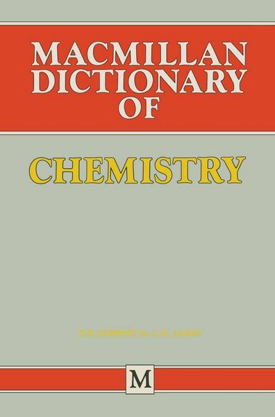 Produktbild: Macmillan Dictionary of Chemistry