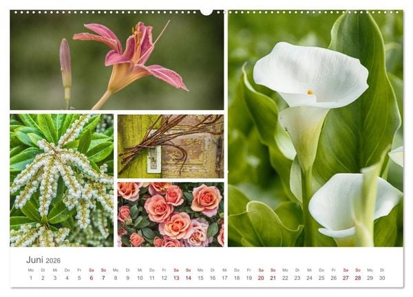 Produktbild: Ein Garten, der zum Verweilen einl&auml;dt (Wandkalender 2026 DIN A2 quer), CALVENDO Monatskalender