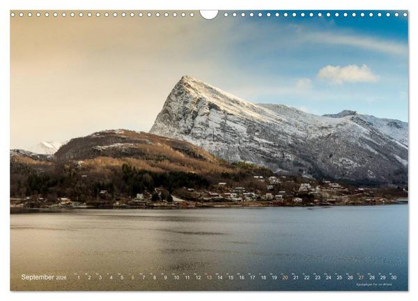 Produktbild: Hurtigruten im Winter - Hunting the light (Wandkalender 2026 DIN A3 quer), CALVENDO Monatskalender