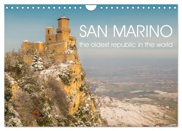 Produktbild: San Marino The oldest Republic in the world (Wall Calendar 2026 DIN A4 landscape), CALVENDO 12 Month Wall Calendar