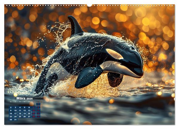 Produktbild: Meeresgr&ouml;&szlig;en (Wandkalender 2026 DIN A2 quer), CALVENDO Monatskalender