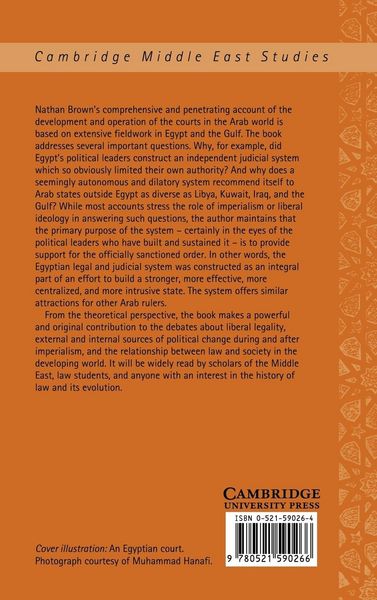 Produktbild: The Rule of Law in the Arab World