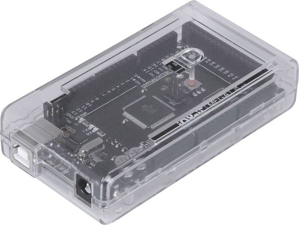 Joy-it ard-mega-case2 MC-Gehäuse Passend für (Entwicklungskits): Arduino Transparent