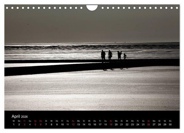 Produktbild: Wattenmeer (Wandkalender 2026 DIN A4 quer), CALVENDO Monatskalender