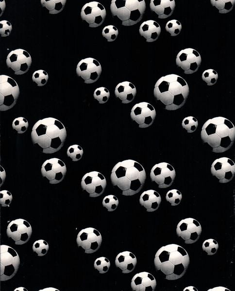 Produktbild: Einfasspap.3mx50cm Fussball