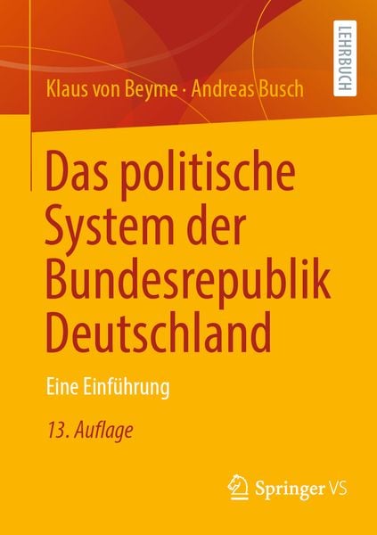 Produktbild: Das politische System der Bundesrepublik Deutschland