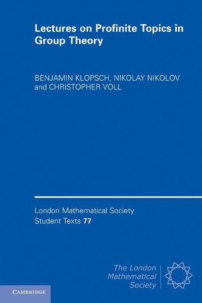 Produktbild: Lectures on Profinite Topics in Group Theory