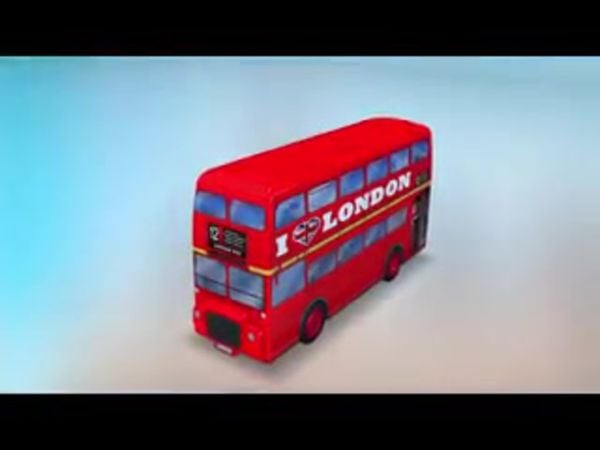 Puzzle 3D London Bus Portapenne 216 Pezzi 12534