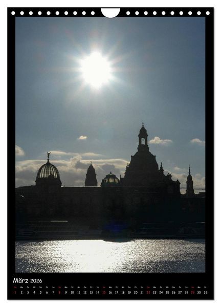 Produktbild: Frauenkirche Dresden (Wandkalender 2026 DIN A4 hoch), CALVENDO Monatskalender