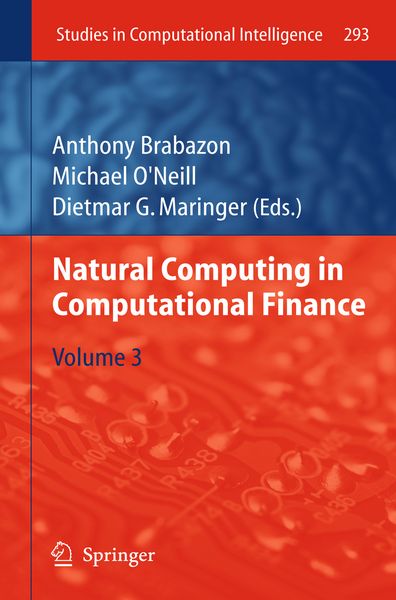 Produktbild: Natural Computing in Computational Finance