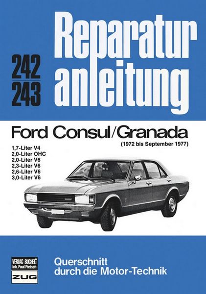 Produktbild: Ford Consul/Granada 200/230.4 ab 08/73 - 76
