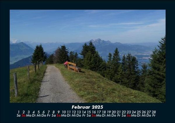 Produktbild: Wanderlust 2025 Fotokalender DIN A5