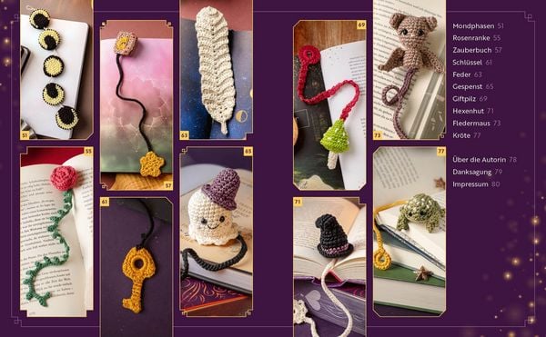 Produktbild: Magische Amigurumi-Lesezeichen h&auml;keln