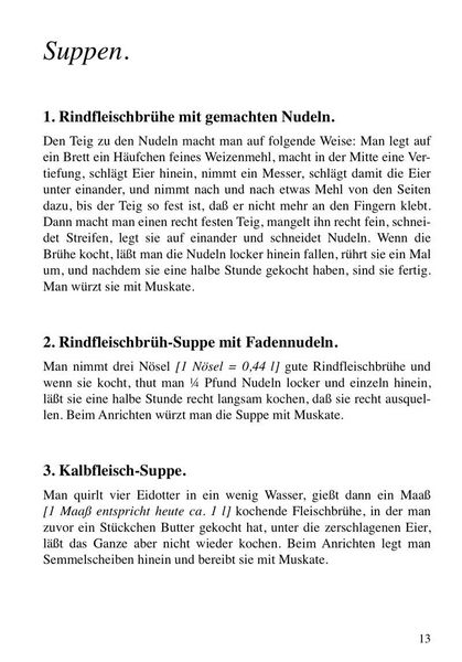 Produktbild: ERFURTER KOCHBUCH f&uuml;r die b&uuml;rgerliche K&uuml;che 1839