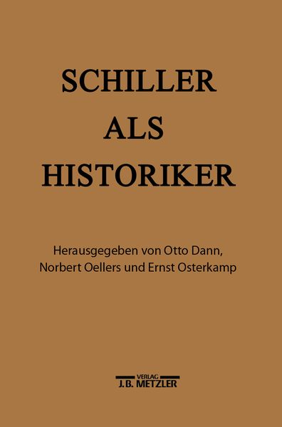 Produktbild: Schiller als Historiker