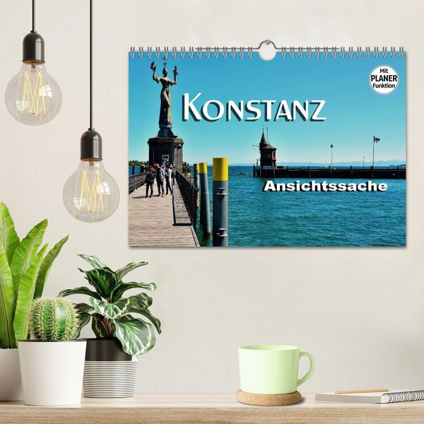Produktbild: Konstanz - Ansichtssache (Wandkalender 2026 DIN A4 quer), CALVENDO Monatskalender