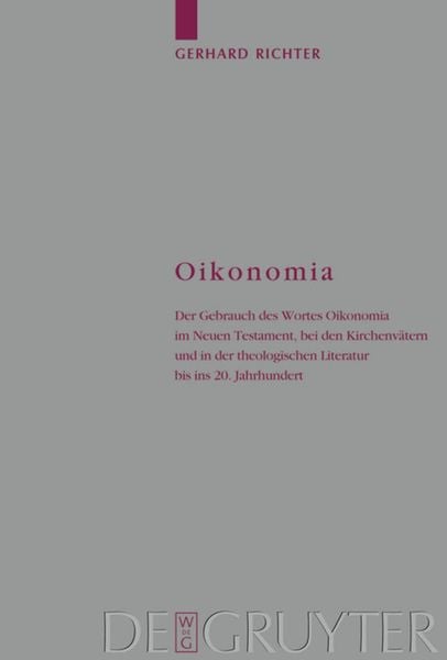 Produktbild: Oikonomia