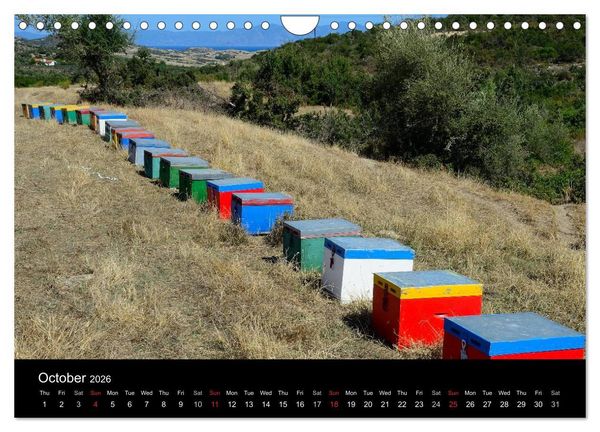 Produktbild: Chalkidiki: Kassandra, Sithonia, Athos (Wall Calendar 2026 DIN A4 landscape), CALVENDO 12 Month Wall Calendar