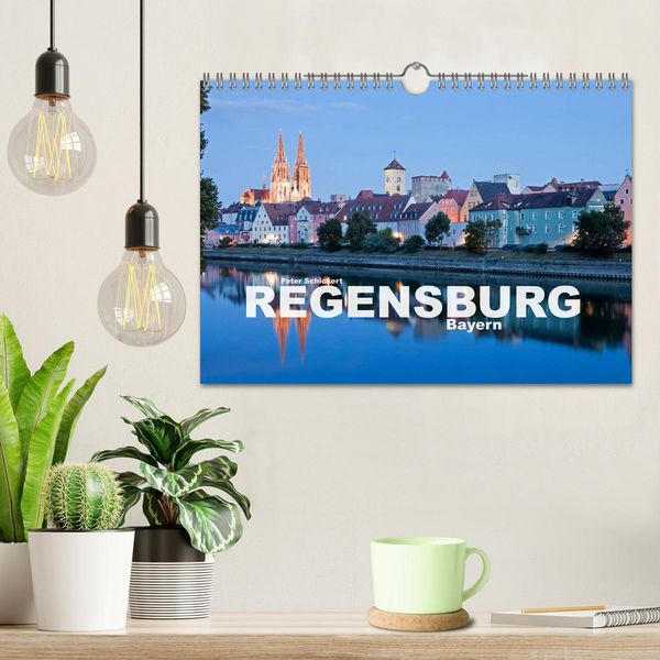 Produktbild: Regensburg - Bayern (Wandkalender 2026 DIN A4 quer), CALVENDO Monatskalender