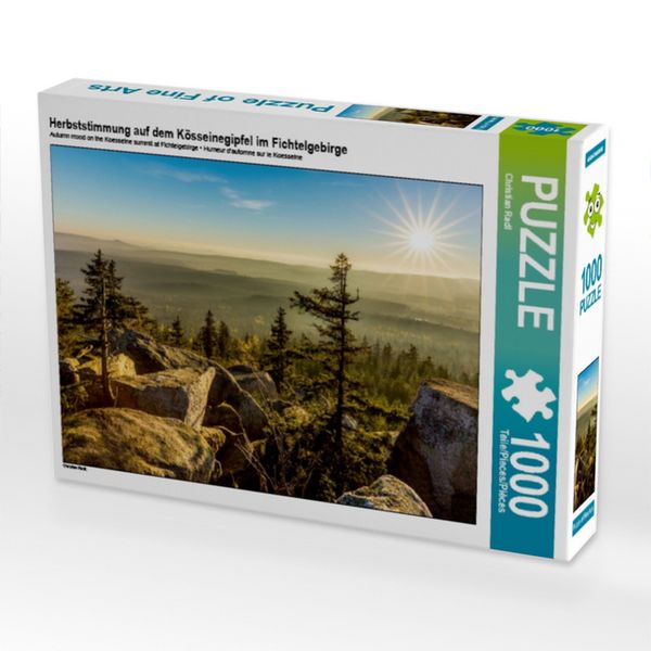Produktbild: Herbststimmung auf dem K&ouml;sseinegipfel im Fichtelgebirge (Puzzle)