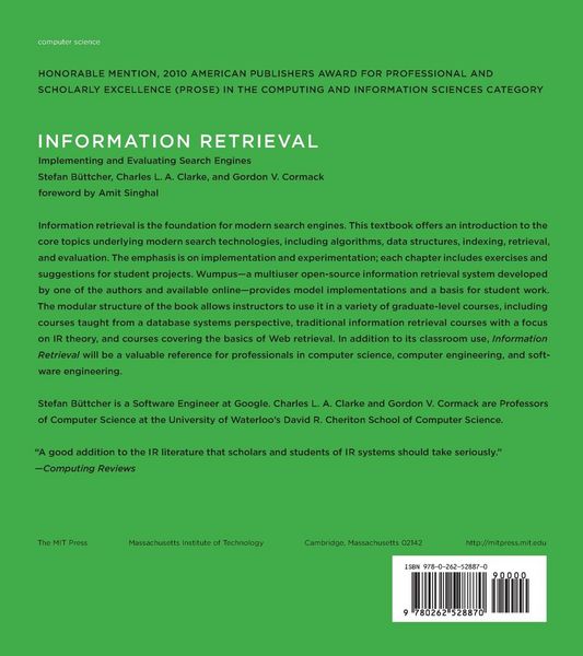 Produktbild: Information Retrieval