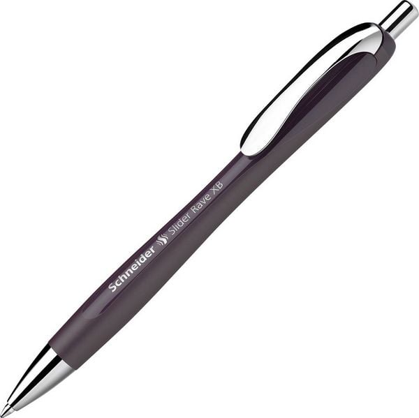 Schneider Kugelschreiber Slider Rave plum, Mine Slider 755 XB blau