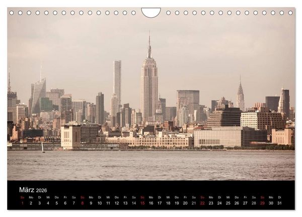 Produktbild: Perspektiven einer Weltstadt - New York (Wandkalender 2026 DIN A4 quer), CALVENDO Monatskalender