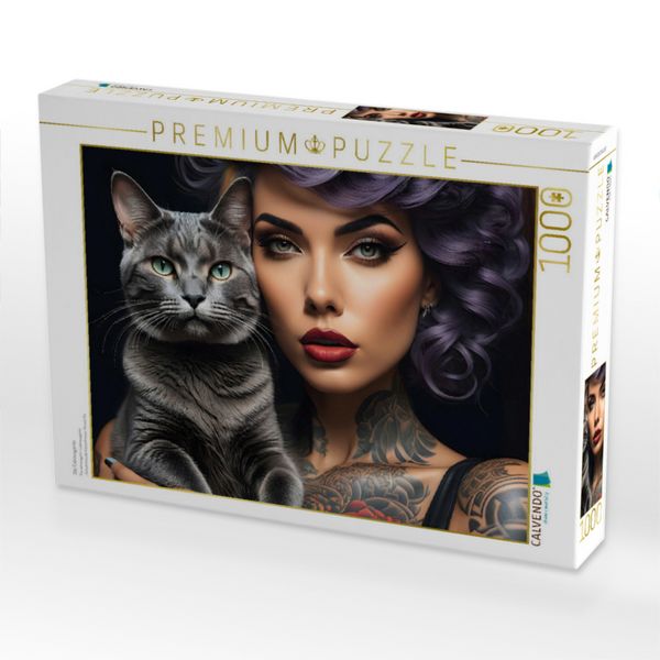 Produktbild: CALVENDO Puzzle Die Extravagante | 1000 Teile Lege-Gr&ouml;&szlig;e 64x48cm Foto-Puzzle f&uuml;r gl&uuml;ckliche Stunden