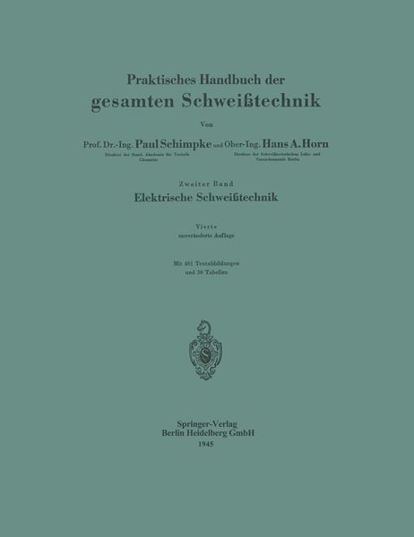 Produktbild: Praktisches Handbuch der gesamten Schwei&szlig;technik