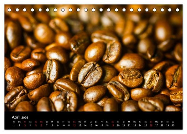 Produktbild: Kaffeezeit (Tischkalender 2026 DIN A5 quer), CALVENDO Monatskalender