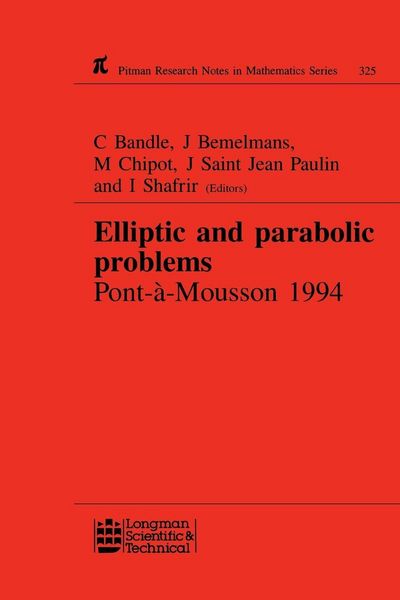 Produktbild: Elliptic and Parabolic Problems