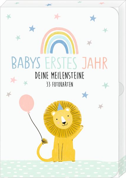 Fotokarten-Box - Meine kleine Welt - Babys erstes Jahr - Deine Meilensteine